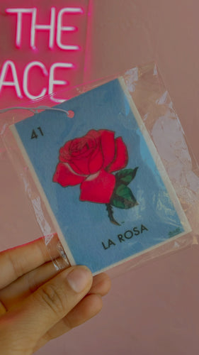 La Rosa Car Freshener