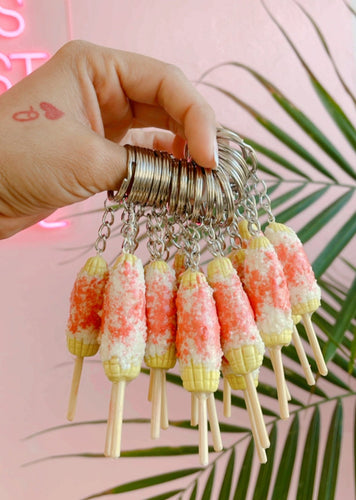 Elote Keychain